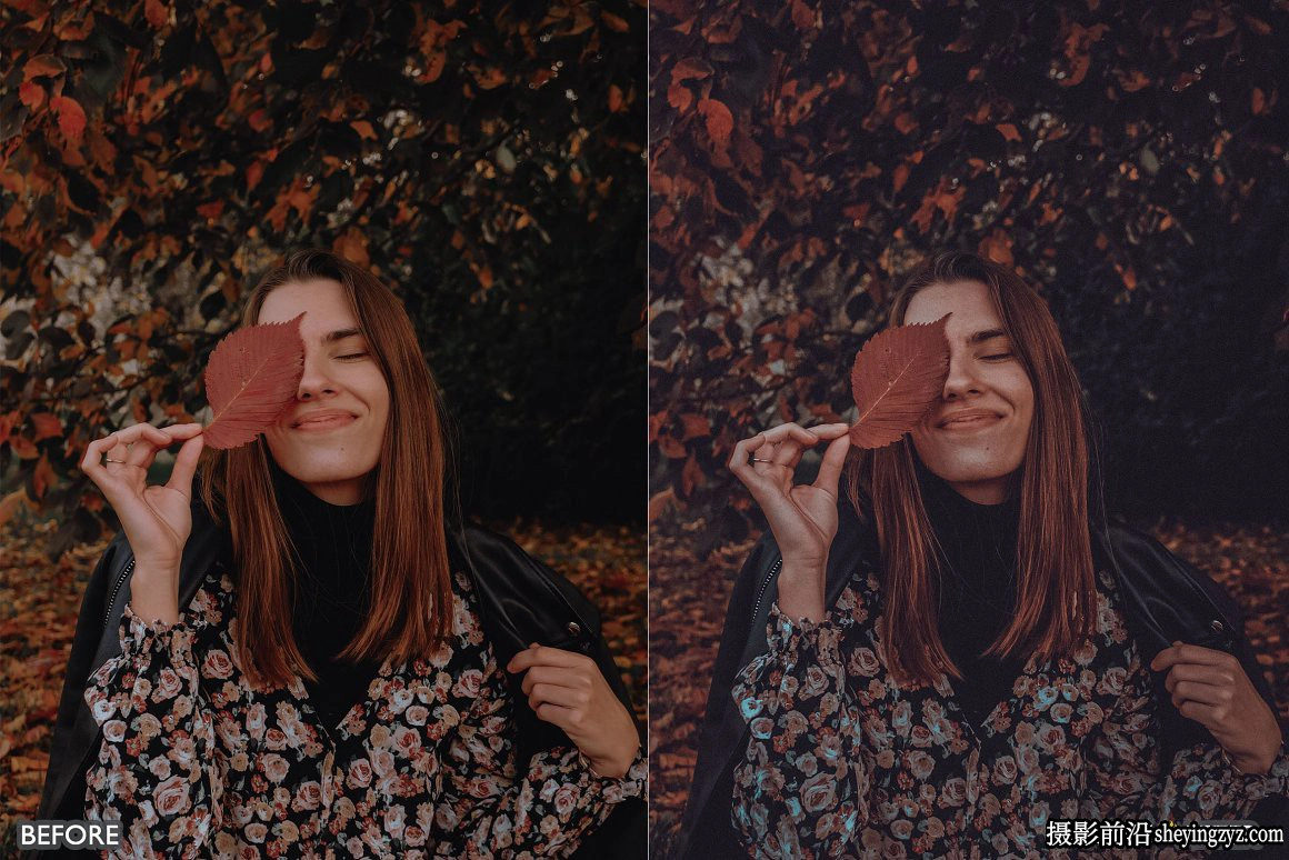 秋季电影风光调色LR预设手机滤镜 Autumn Vibrant Lightroom Presets