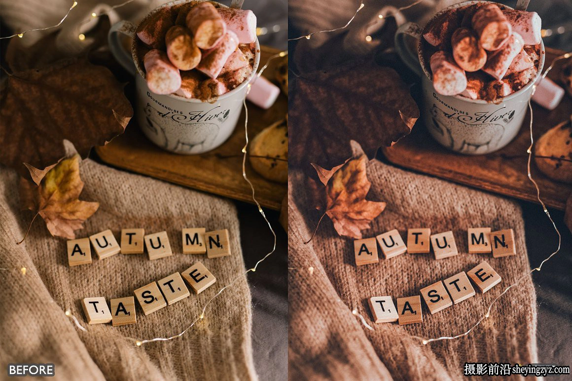 秋季电影风光调色LR预设手机滤镜 Autumn Vibrant Lightroom Presets