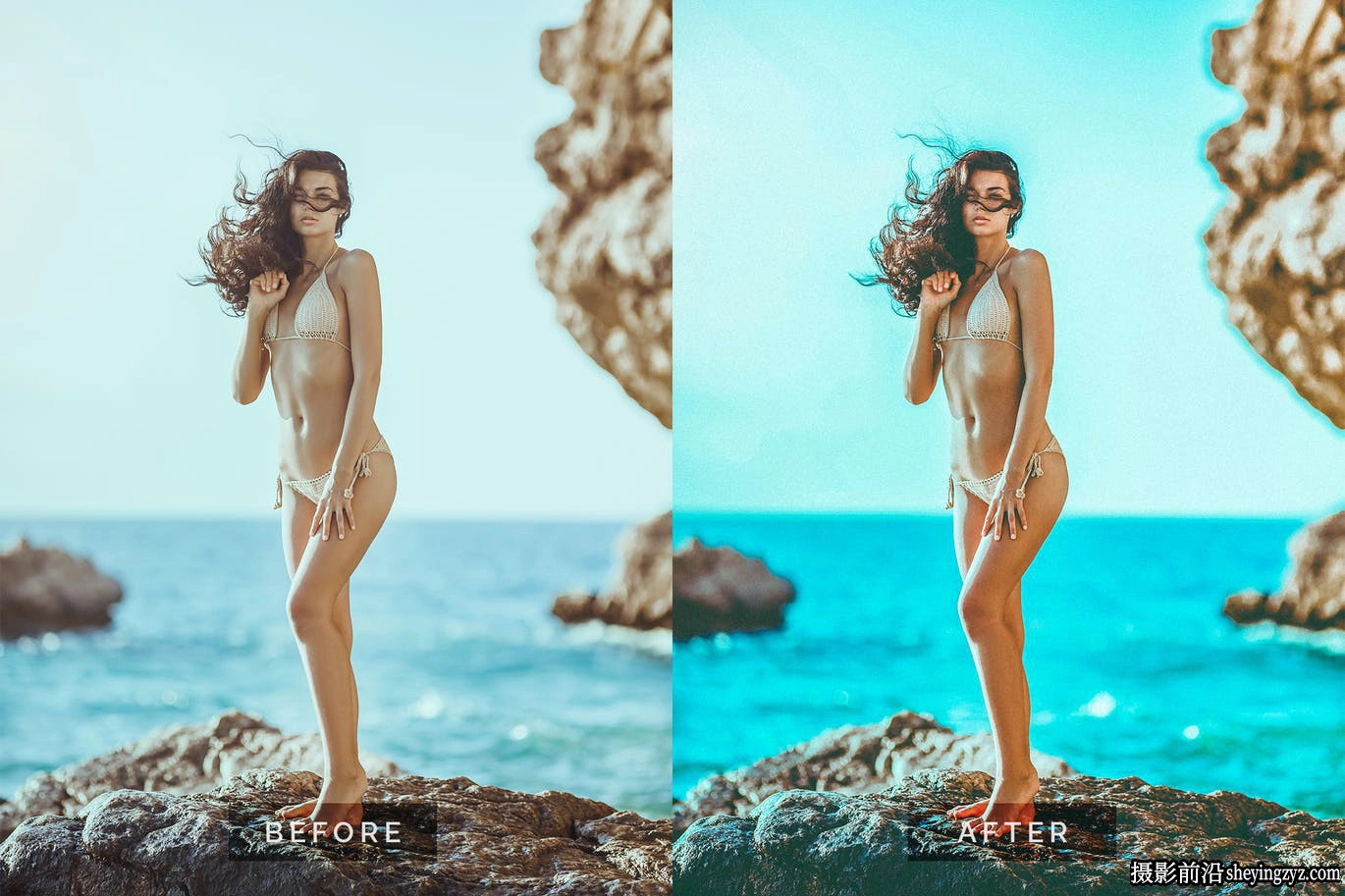 时尚复古电影人像调色LR预设手机滤镜 Voyage Retro Summer Tones