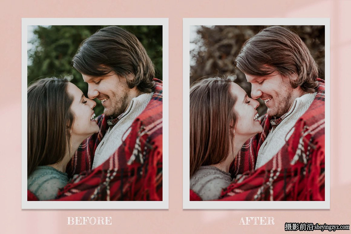 浪漫情侣人像调色LR预设及LUT预设 Romance Lightroom Photoshop LUTs