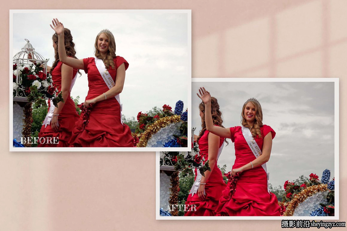 时尚人像调色LR预设及LUT预设 Lady In Red Lightroom Photoshop LUTs