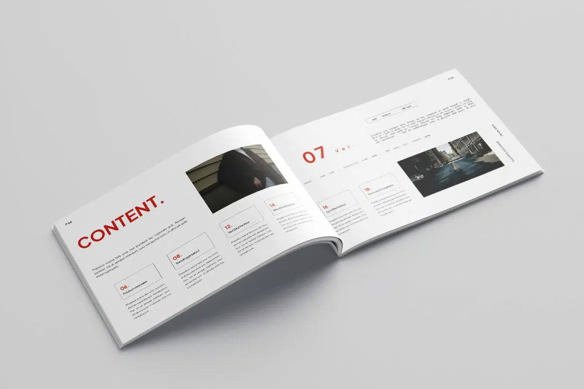 商业时尚目录排版设计 第11卷 InDesign模板