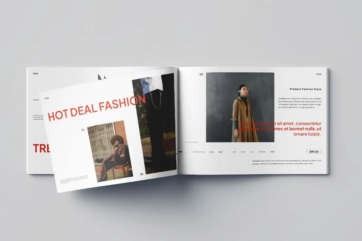 商业时尚目录排版设计 第11卷 InDesign模板