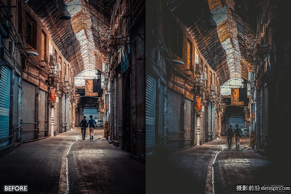 网红色彩橙绿色调色LR预设手机滤镜 Orange Teal Lightroom Presets