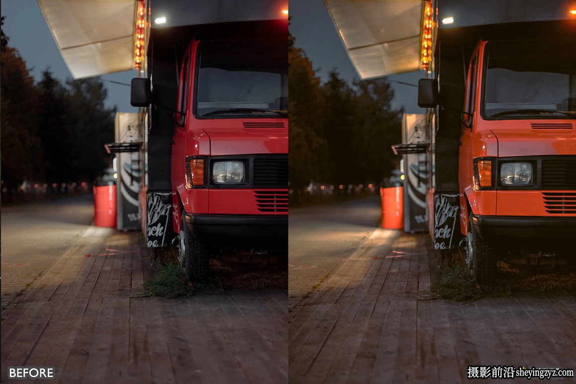 网红色彩橙绿色调色LR预设手机滤镜 Orange Teal Lightroom Presets