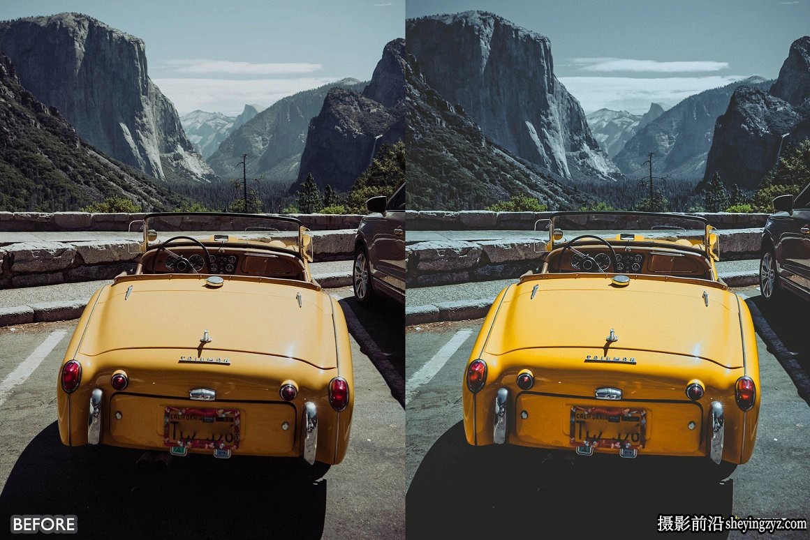网红色彩橙绿色调色LR预设手机滤镜 Orange Teal Lightroom Presets