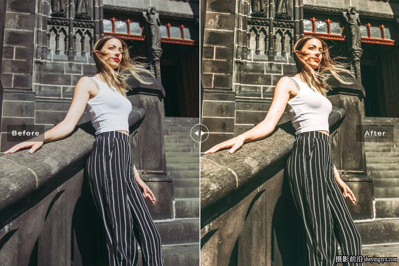 免费LR预设-复古胶片人像LR预设手机滤镜 Grunge Lightroom Presets