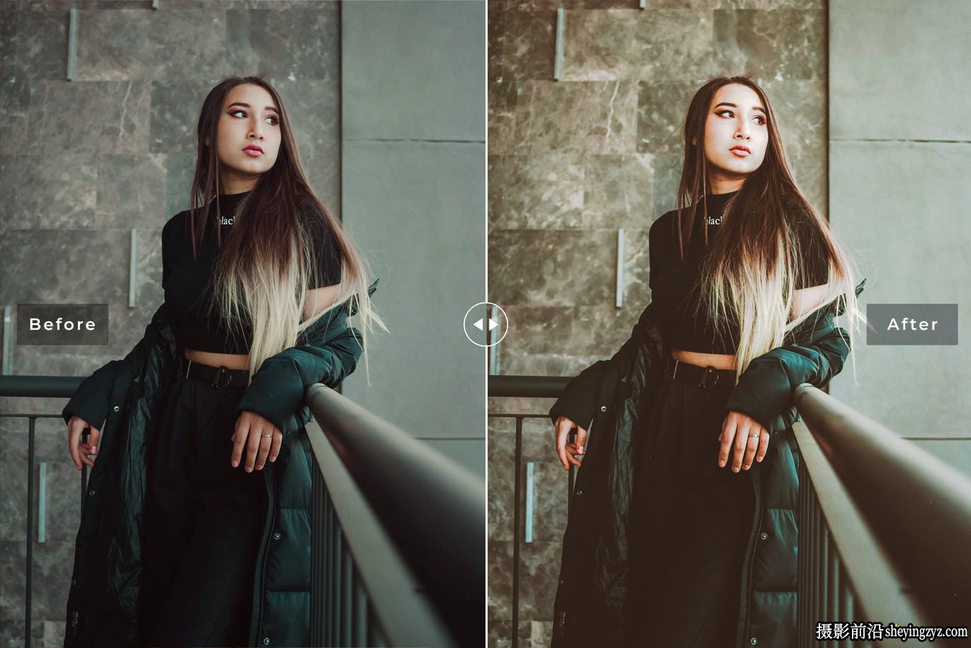 免费LR预设-复古胶片人像LR预设手机滤镜 Grunge Lightroom Presets