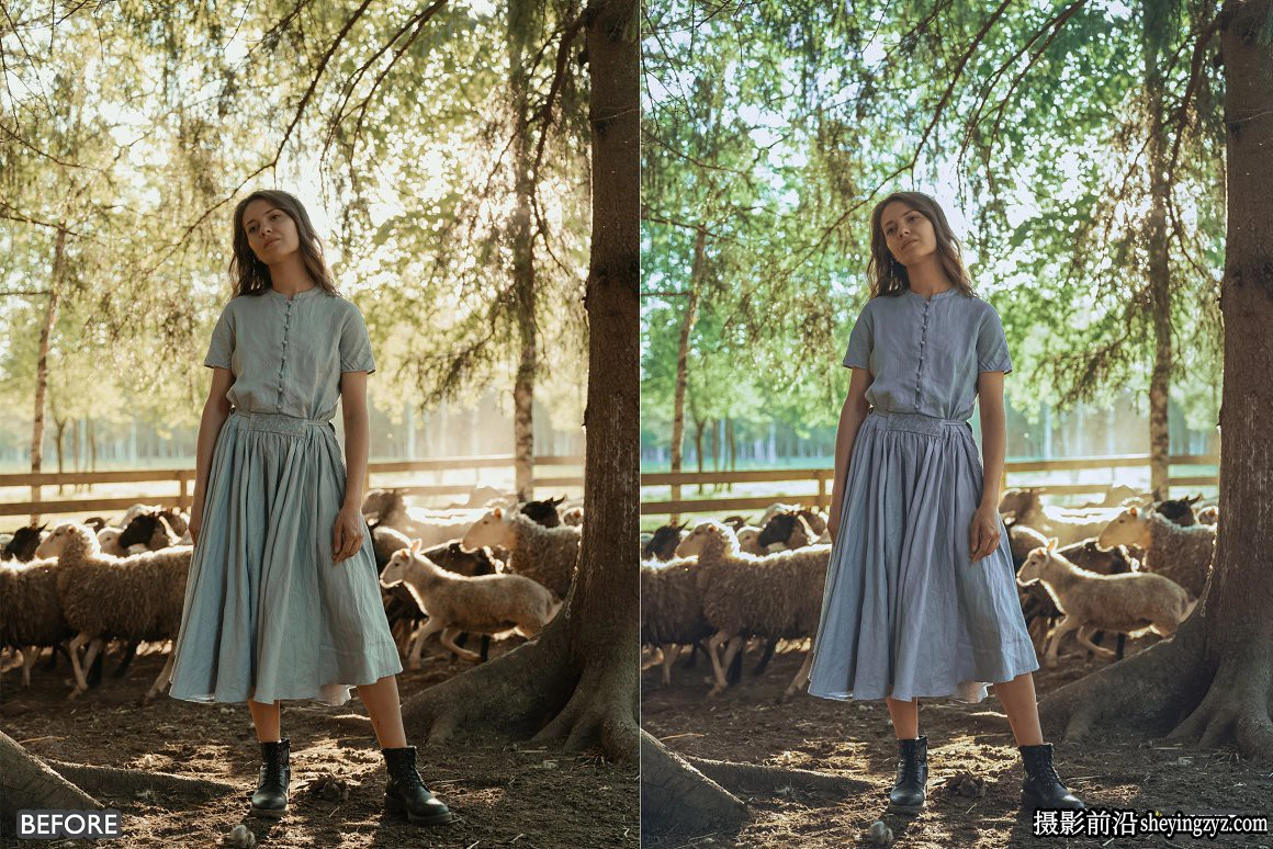 乡村牧场生活人像LR预设手机调色滤镜 Farm Life Lightroom Presets