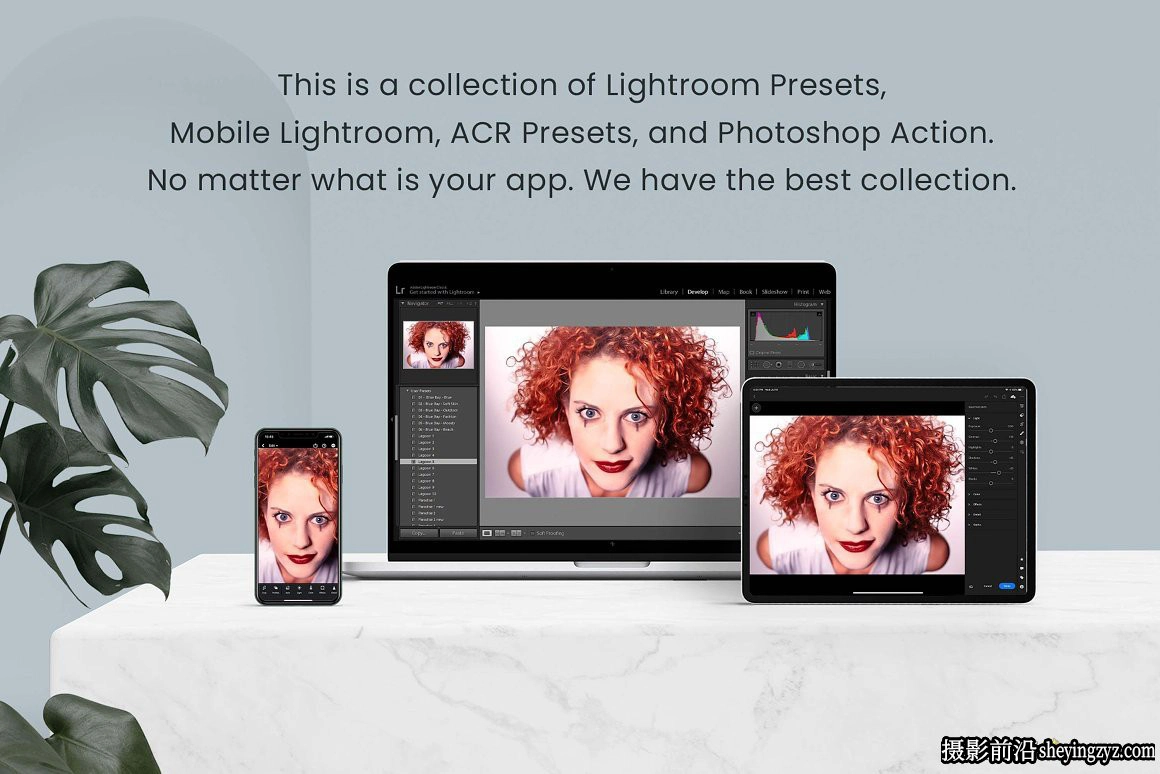 时尚人像流行色彩调色LR预设手机调色滤镜 Freaky Lightroom Presets