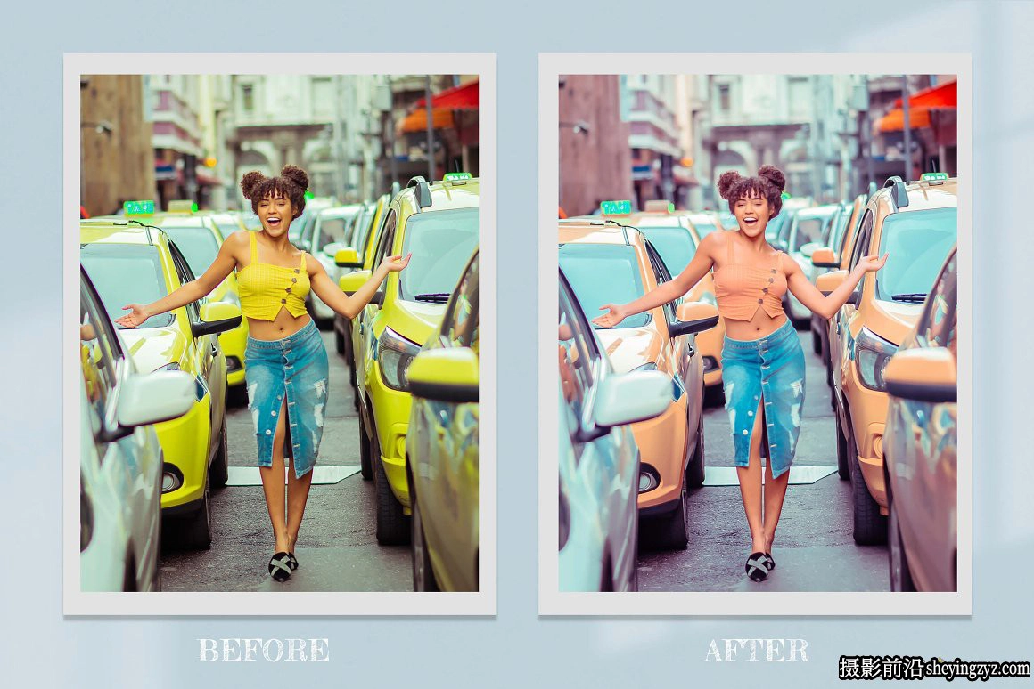 时尚人像流行色彩调色LR预设手机调色滤镜 Freaky Lightroom Presets