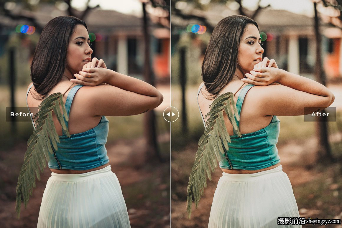 免费LR预设-森系胶片人像后期调色LR预设 Fern Lightroom Presets