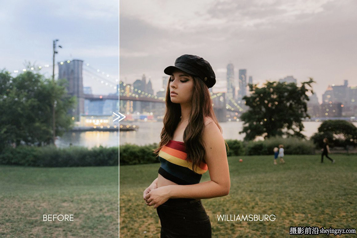 街拍城市电影人像调色LR预设 URBAN RETRO Moody Editorial Presets