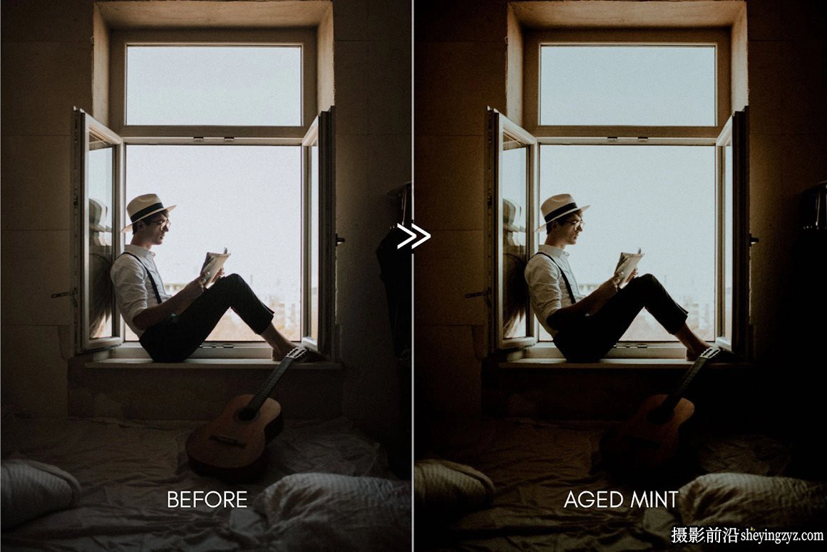 街拍城市电影人像调色LR预设 URBAN RETRO Moody Editorial Presets