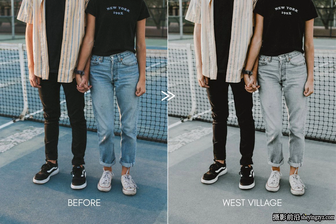 街拍城市电影人像调色LR预设 URBAN RETRO Moody Editorial Presets