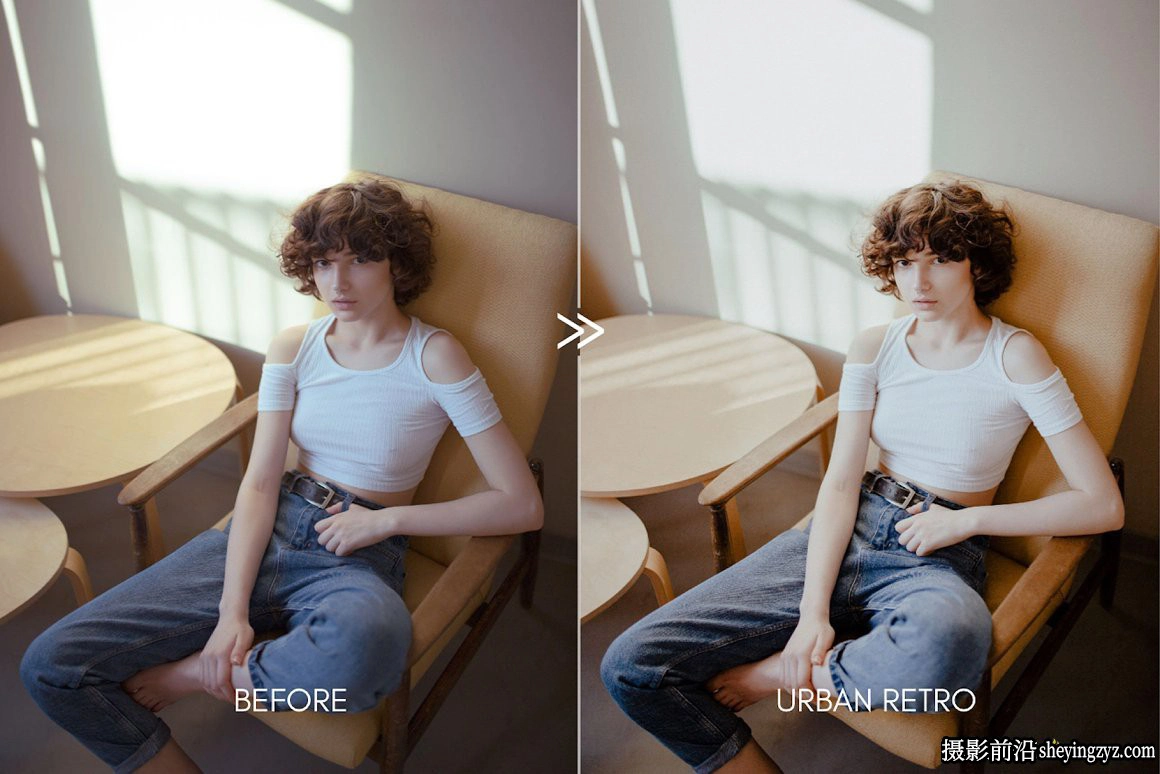 街拍城市电影人像调色LR预设 URBAN RETRO Moody Editorial Presets