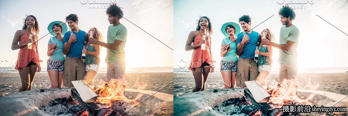 旅行假期人像调色LR预设手机滤镜 Lightroom Presets Spring Break
