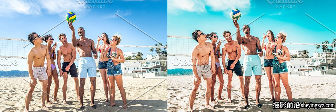 旅行假期人像调色LR预设手机滤镜 Lightroom Presets Spring Break