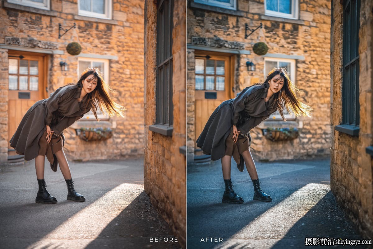 城市街头摄影电影色调调色LR预设手机滤镜 Bazylix Lightroom Presets