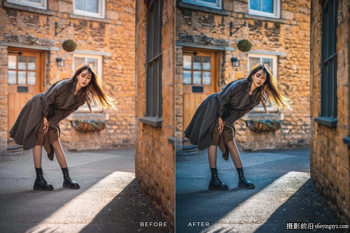 城市街头摄影电影色调调色LR预设手机滤镜 Bazylix Lightroom Presets