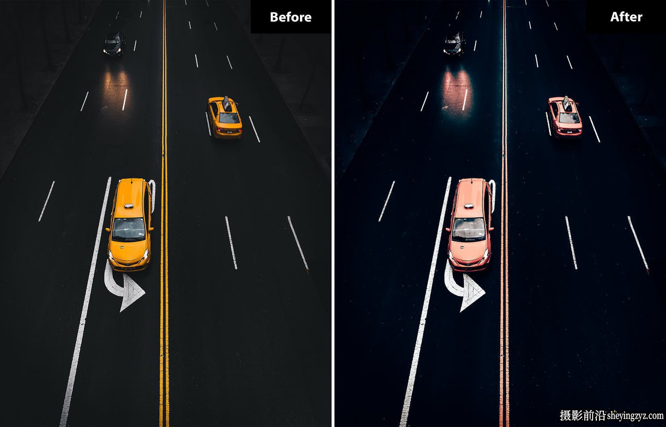 橙色电影色彩调色LR预设手机滤镜 Cinematic Orange Lightroom Presets