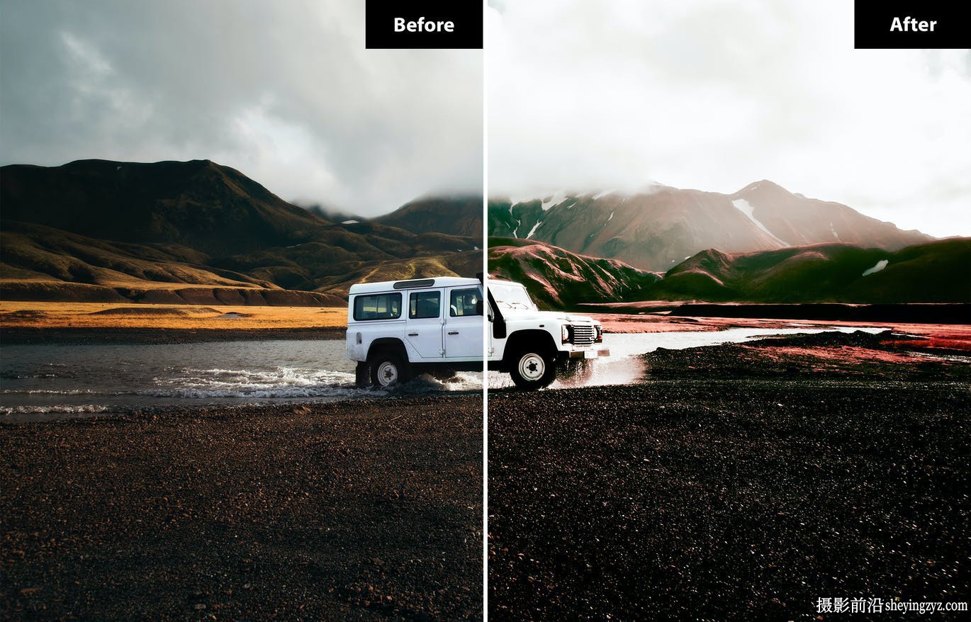橙色电影色彩调色LR预设手机滤镜 Cinematic Orange Lightroom Presets