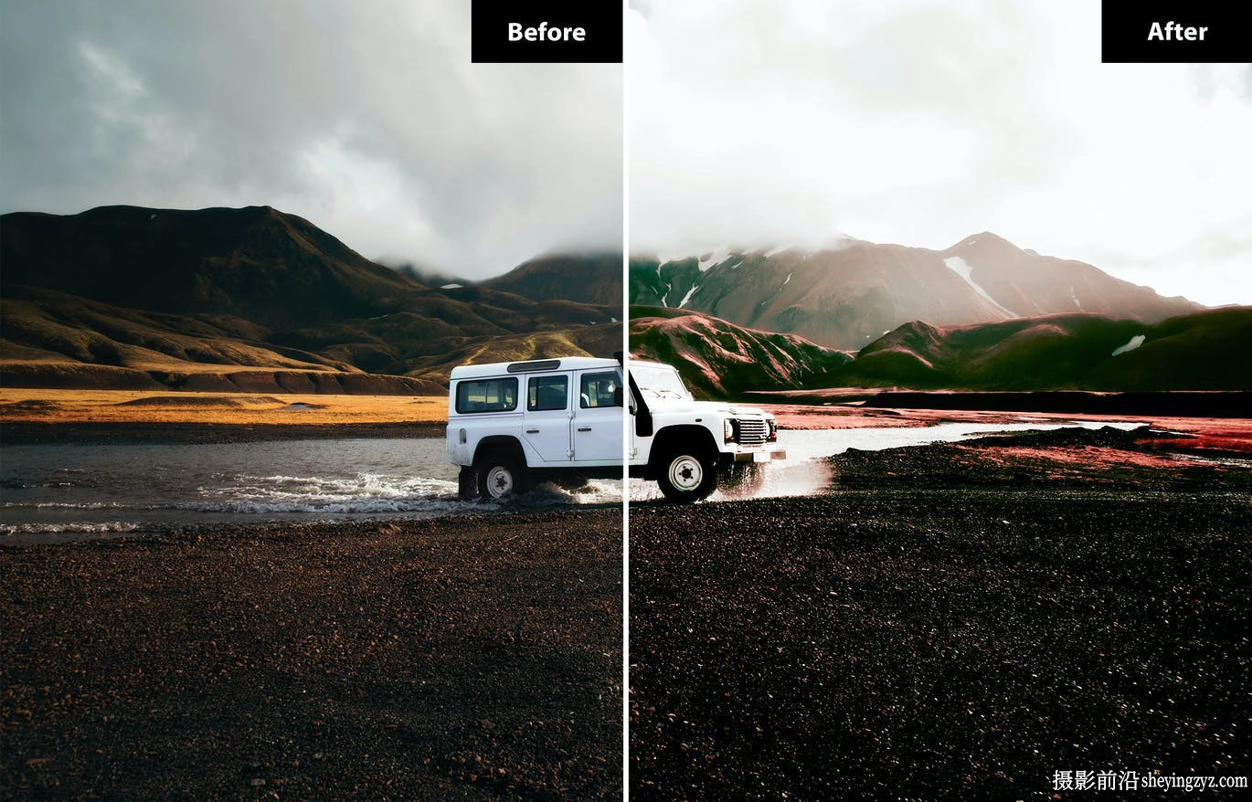 橙色电影色彩调色LR预设手机滤镜 Cinematic Orange Lightroom Presets