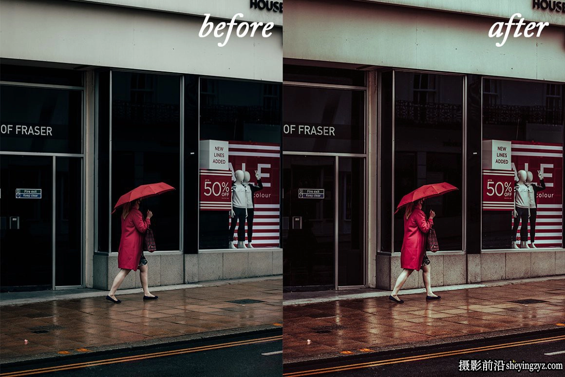 城市旅拍街头摄影电影人像LR预设手机滤镜 Urban Lightroom Presets