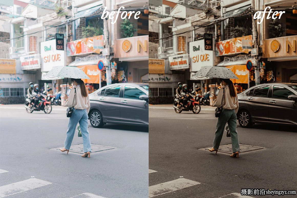 城市旅拍街头摄影电影人像LR预设手机滤镜 Urban Lightroom Presets