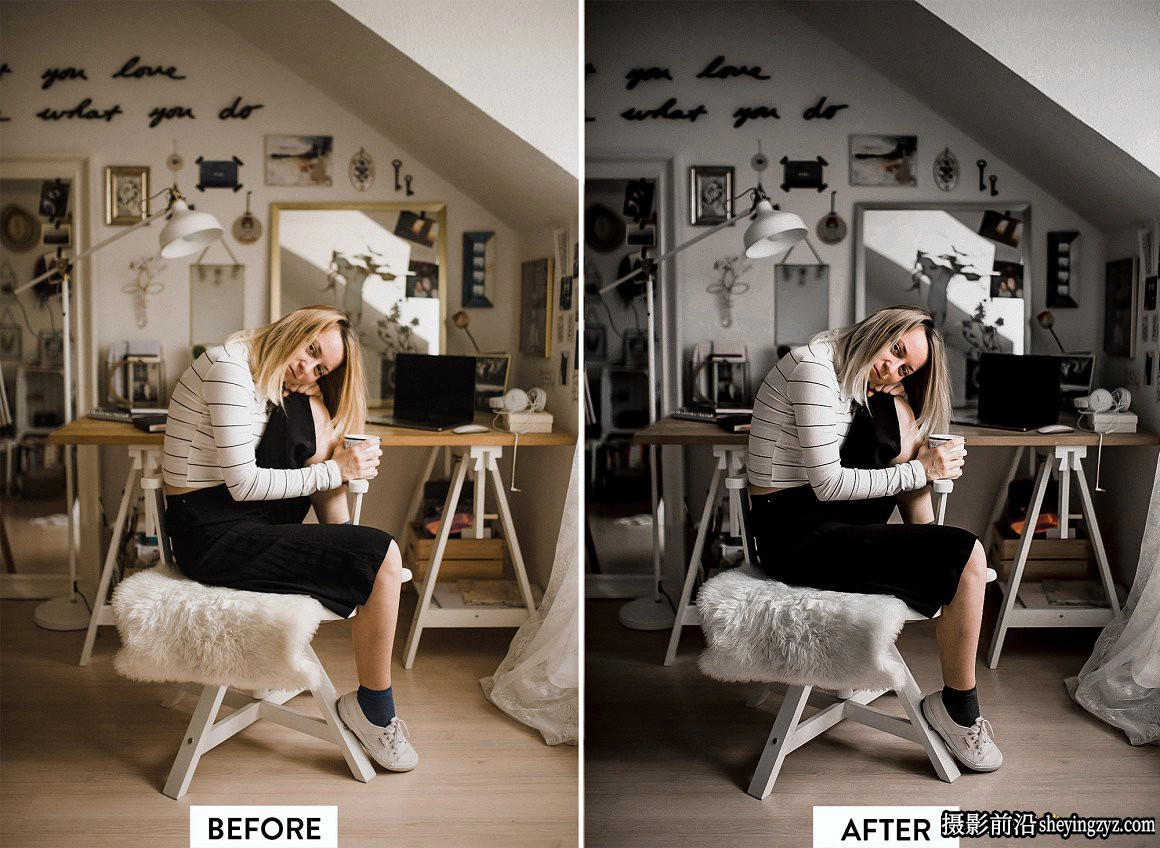 电影情绪人像调色LR预设手机调色滤镜 DARK MOODY Lightroom Preset