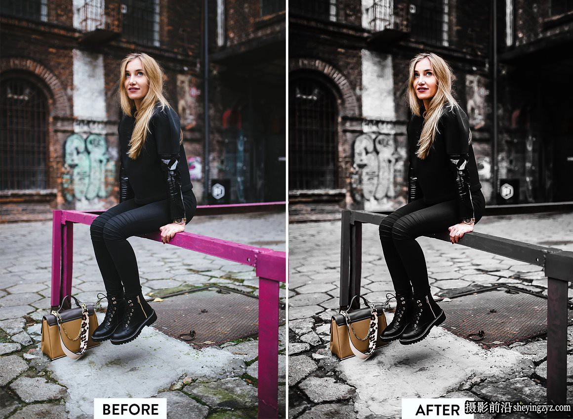 电影情绪人像调色LR预设手机调色滤镜 DARK MOODY Lightroom Preset