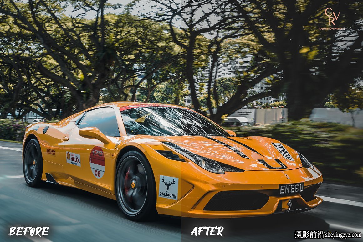 汽车摄影电影调色LR预设及手机调色滤镜 Car Lightroom_Presets
