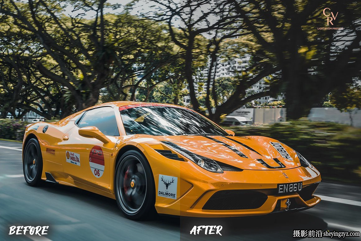 汽车摄影电影调色LR预设及手机调色滤镜 Car Lightroom_Presets