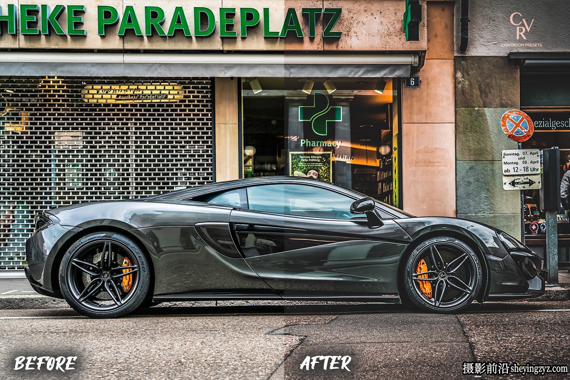汽车摄影电影调色LR预设及手机调色滤镜 Car Lightroom_Presets