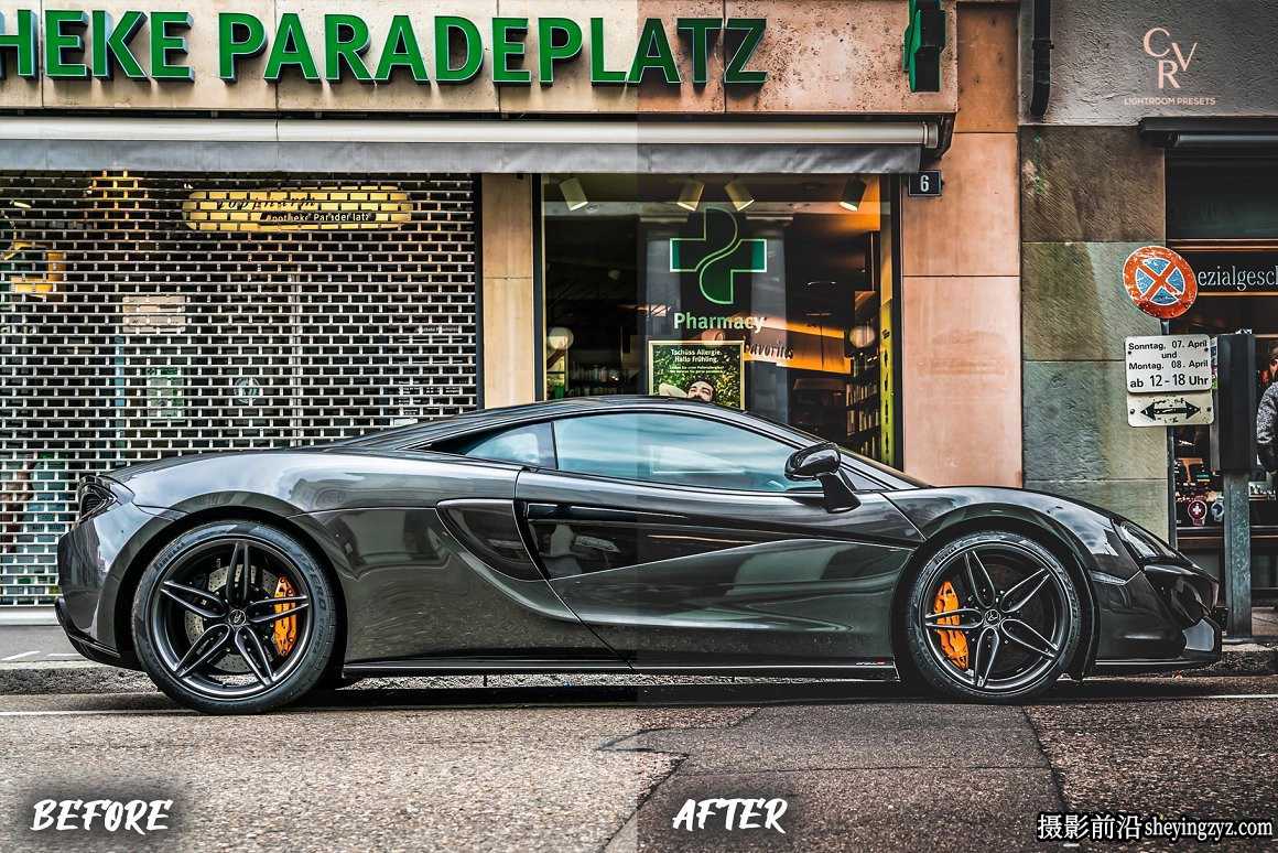 汽车摄影电影调色LR预设及手机调色滤镜 Car Lightroom_Presets