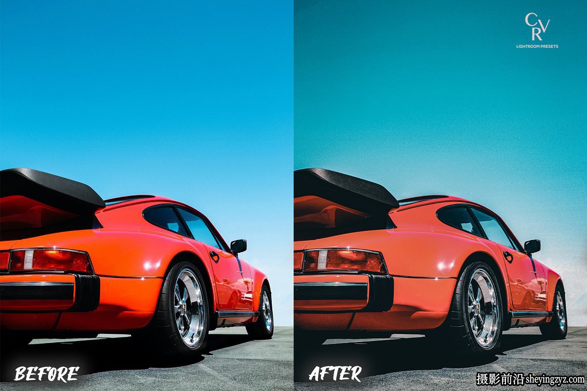 汽车摄影电影调色LR预设及手机调色滤镜 Car Lightroom_Presets