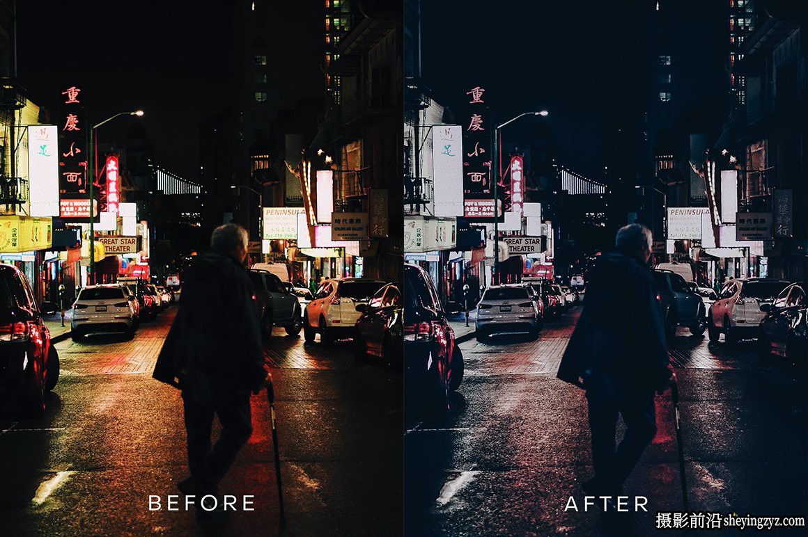 免费LR预设-街头摄影电影色调调色LR预设 Matthew Lightroom Preset
