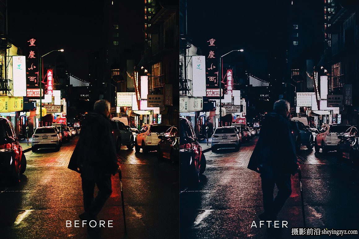 免费LR预设-街头摄影电影色调调色LR预设 Matthew Lightroom Preset