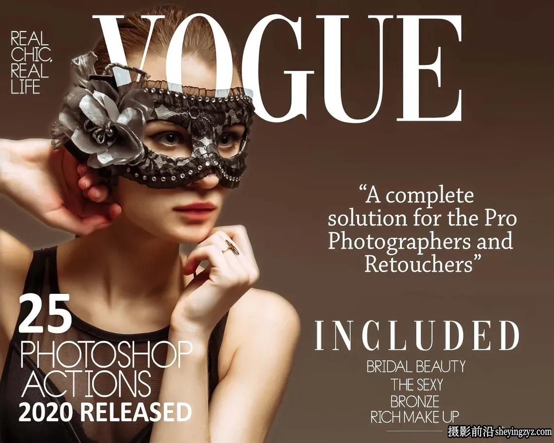 米兰时装高端时尚人像摄影调色LR预设 Vogue Photoshop ACR Presets