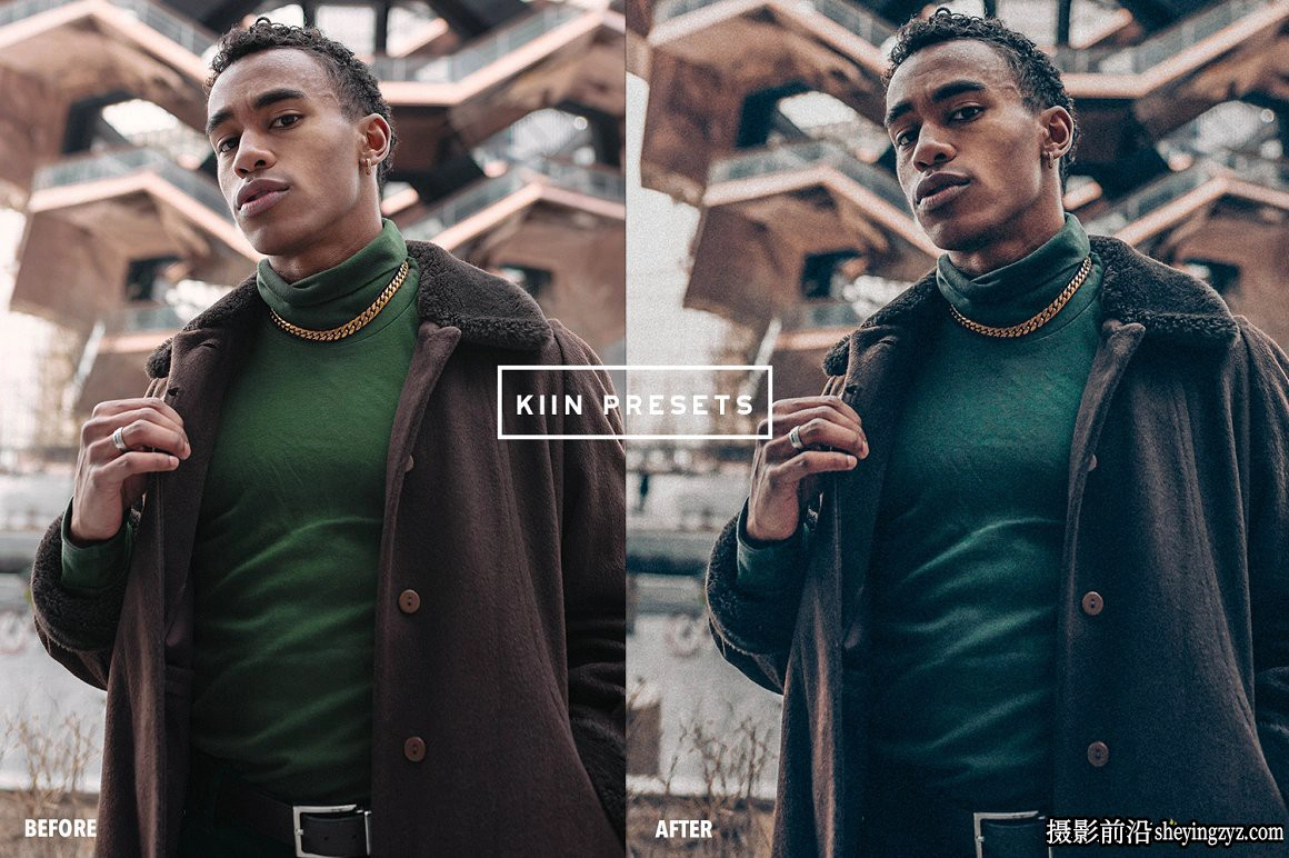 网红时尚电影胶片调色LR预设手机调色滤镜 ENVY LIGHTROOM PRESETS