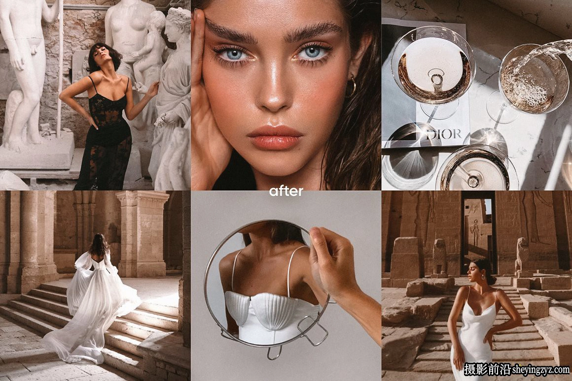 时尚人像摄影调色LR预设手机滤镜 VOGUE LIGHTROOM PRESETS