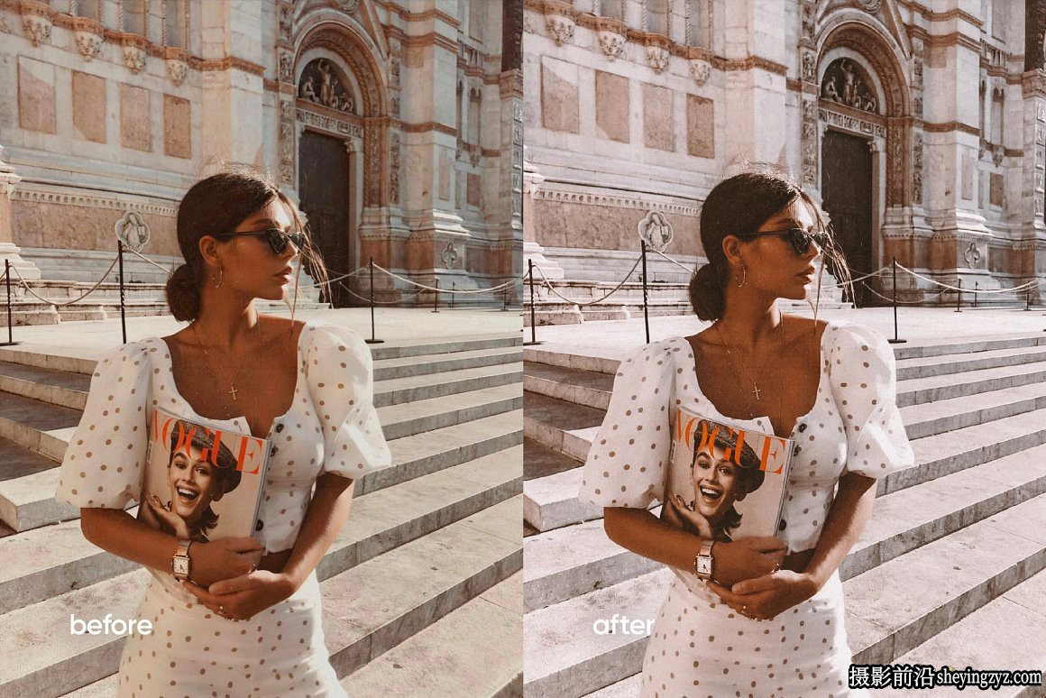 时尚人像摄影调色LR预设手机滤镜 VOGUE LIGHTROOM PRESETS