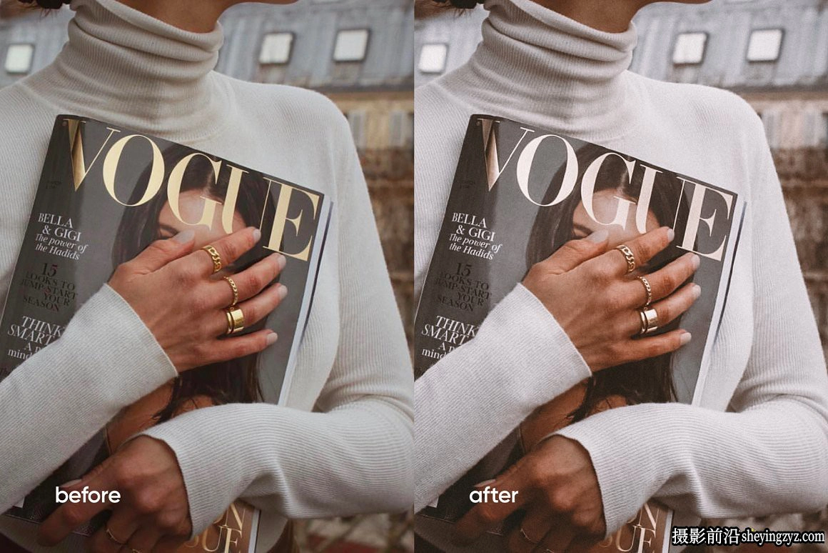 时尚人像摄影调色LR预设手机滤镜 VOGUE LIGHTROOM PRESETS