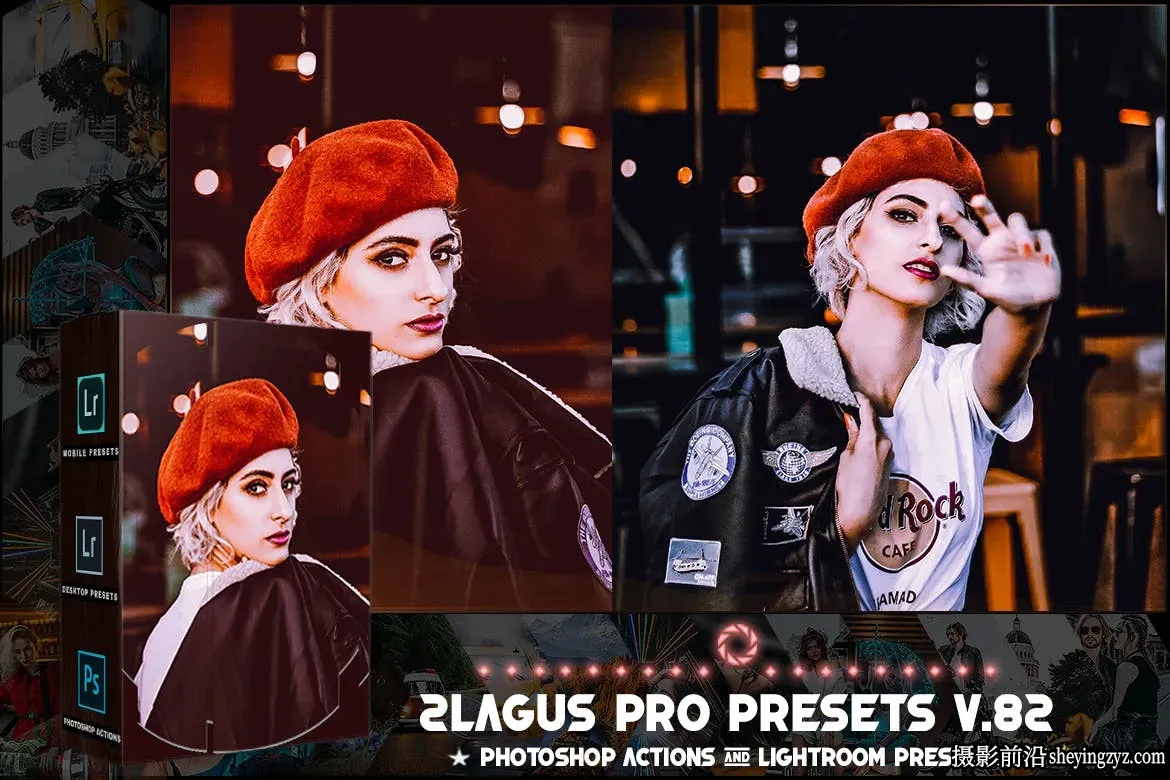 免费lr预设-复古电影人像调色LR免费预设 PRO Presets - V 82