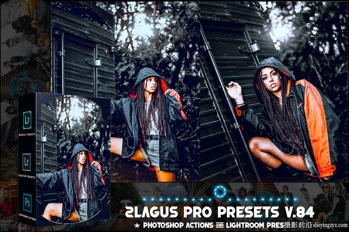 免费LR预设-黑金人像后期调色Lightroom预设 PRO Presets - V 89