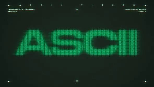 达芬奇模板-9种编码风格ASCII 排版模板 VH-58528350