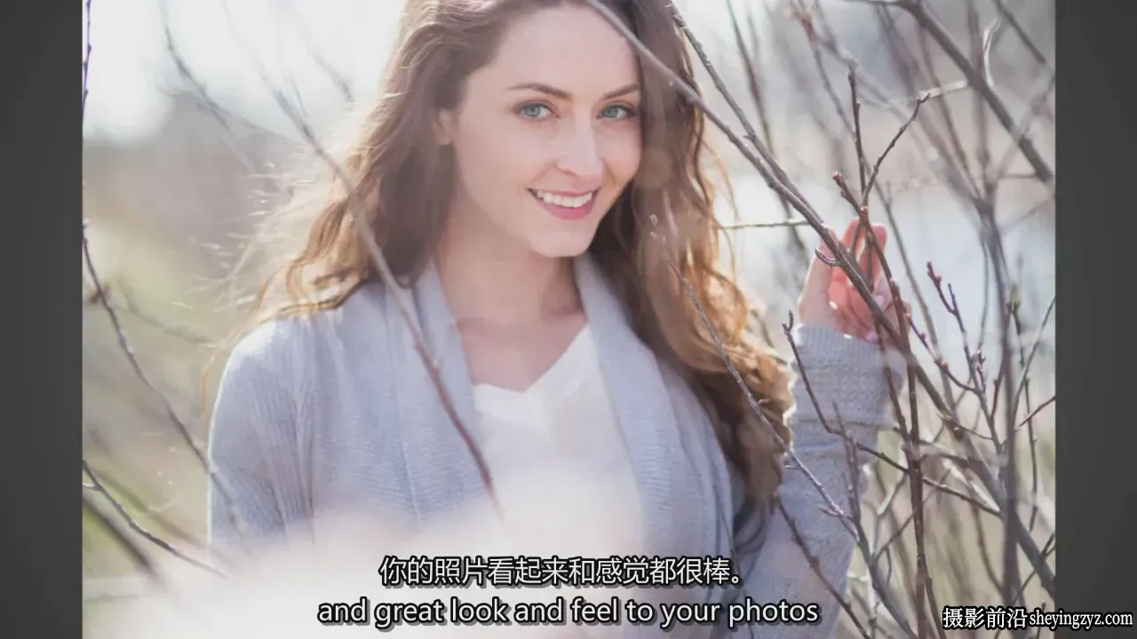摄影师Jenna Martin了解光线-柔和唯美人像摄影教程-中英字幕