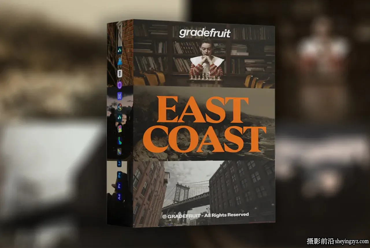 东海岸新英格兰氛围黑暗电影LUT调色预设 GradeFruit - East Coast LUTs