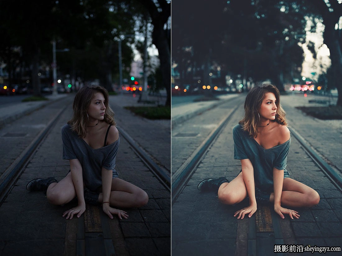 LUIZCLAS 蓝调情绪电影人像LR预设/RAW/教程 Blue Mood Presets