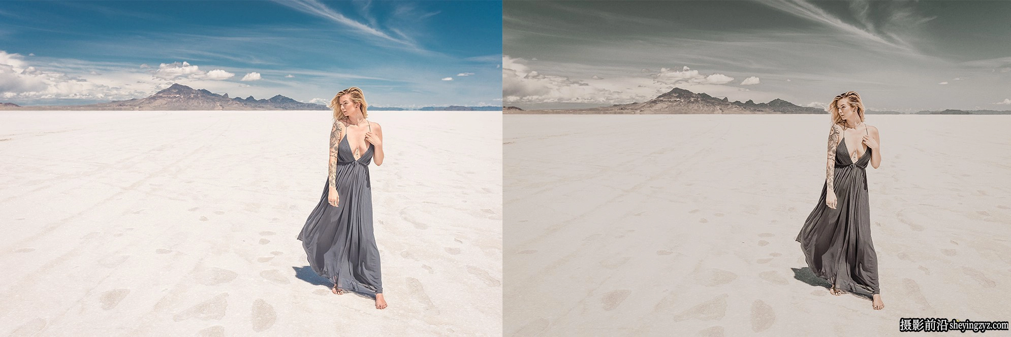 Chantelle Flores 莫兰迪裸色旅拍人像LR预设 Nude Outdoor Presets